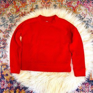 Gap Fit Waffle Weave Top SZ Medium EUC